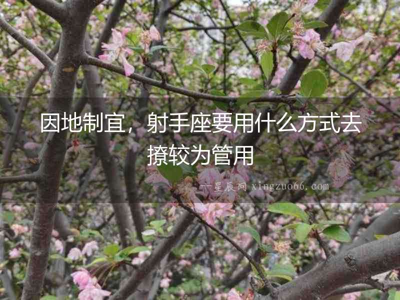 因地制宜，射手座要用什么方式去撩較為管用