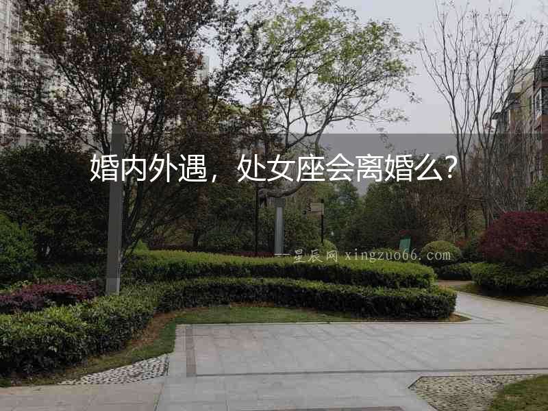 婚內外遇，處女座會離婚么？