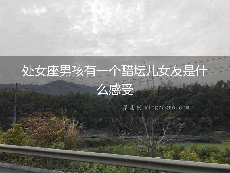 處女座男孩有一個醋壇兒女友是什么感受