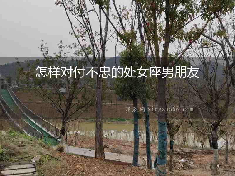 怎樣對付不忠的處女座男朋友