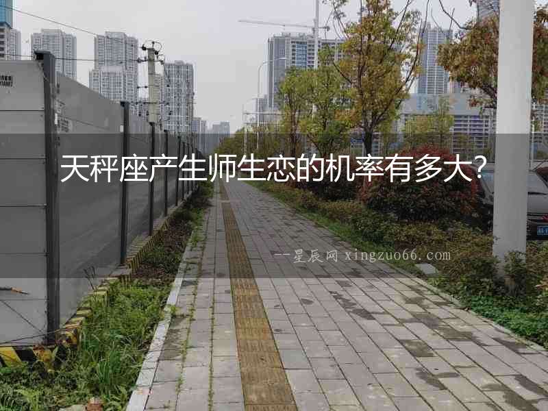 天秤座產生師生戀的機率有多大？