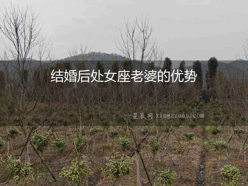 結婚后處女座老婆的優勢