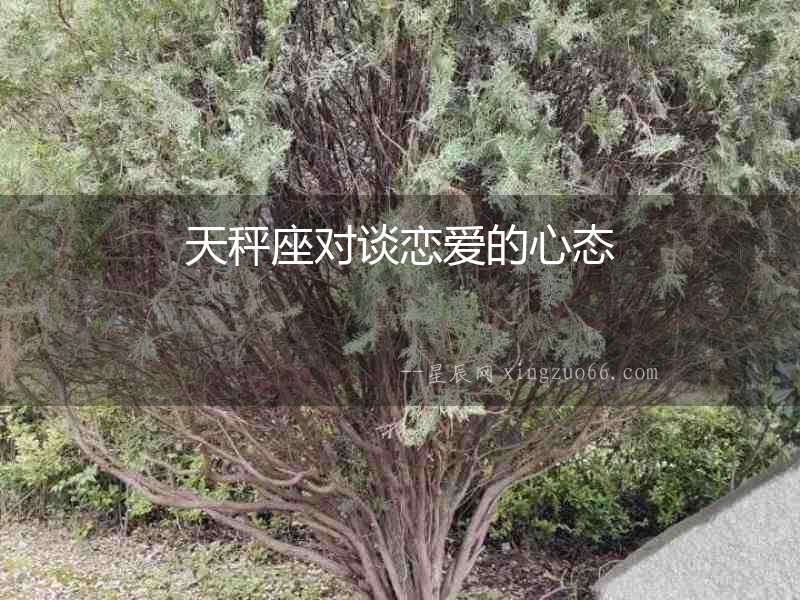 天秤座對(duì)談戀愛(ài)的心態(tài)