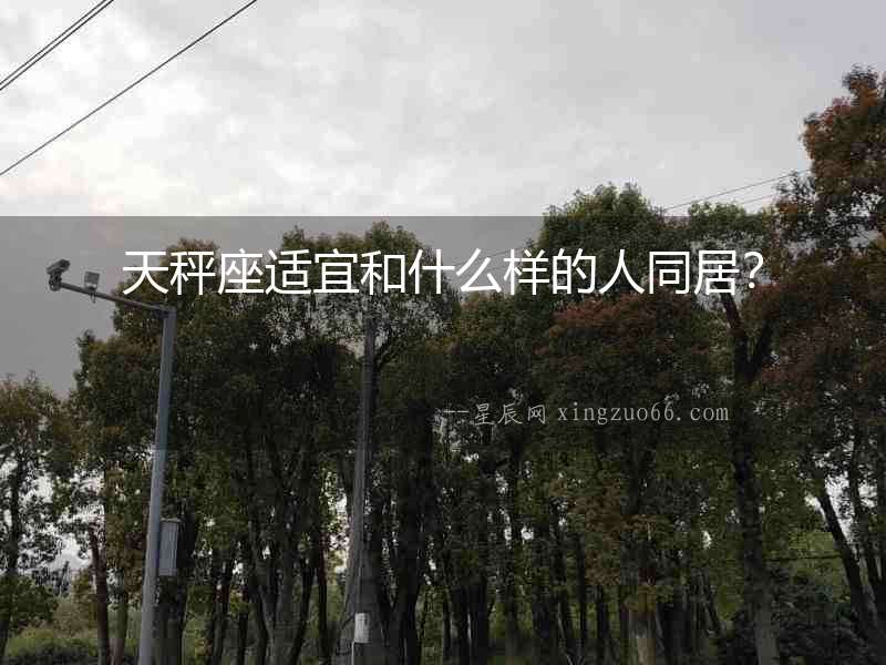 天秤座適宜和什么樣的人同居？
