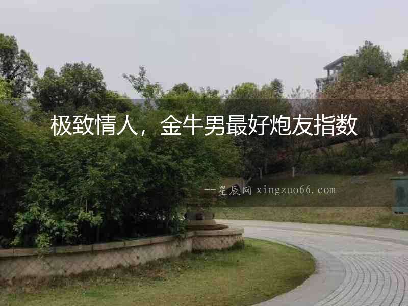 極致情人，金牛男最好炮友指數(shù)