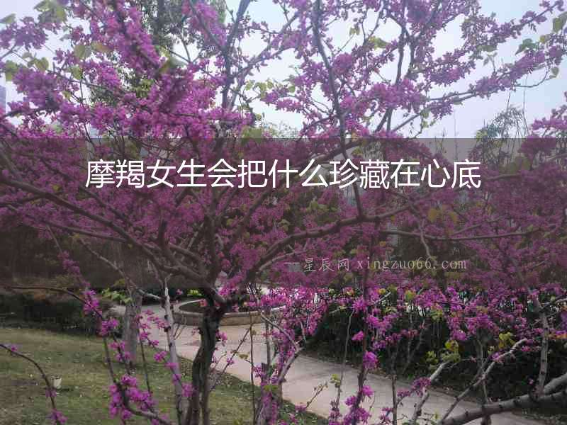 摩羯女生會把什么珍藏在心底