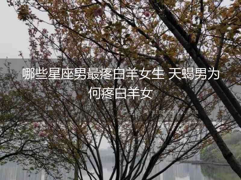 哪些星座男最疼白羊女生 天蝎男為何疼白羊女