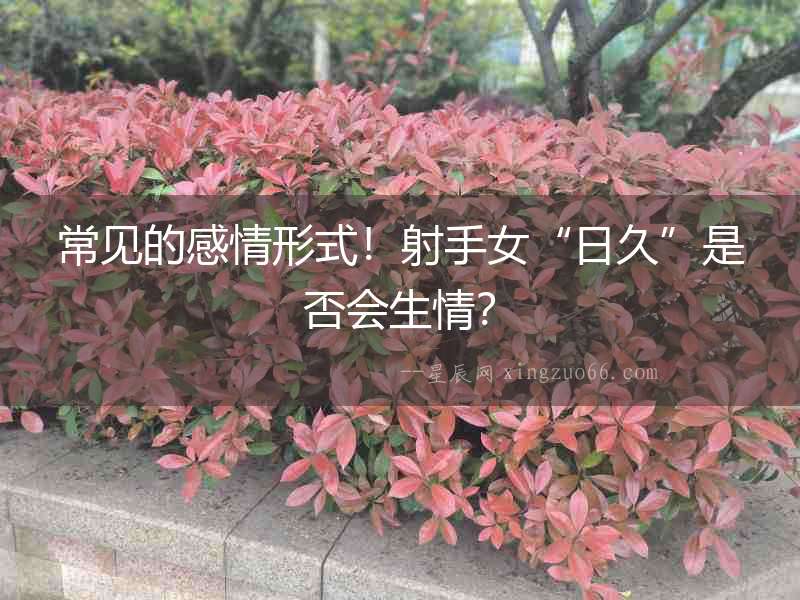 常見的感情形式！射手女“日久”是否會生情？