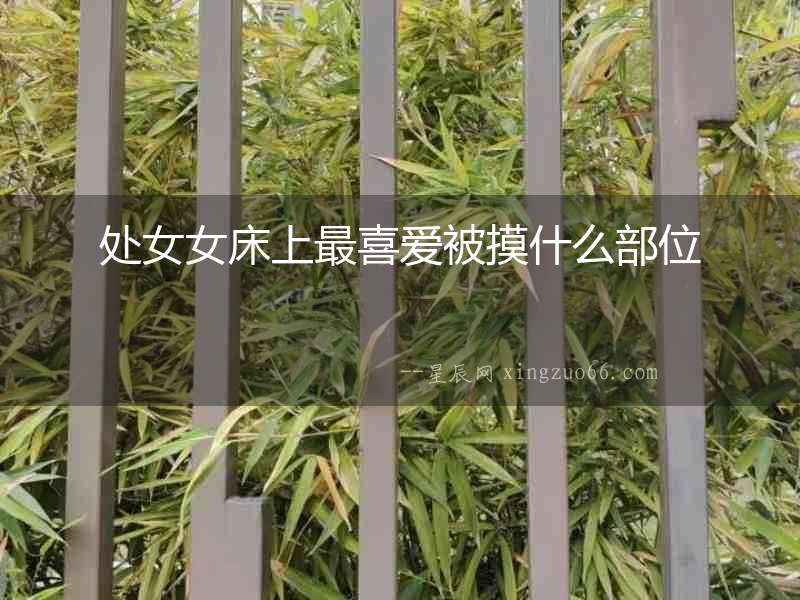 處女女床上最喜愛被摸什么部位