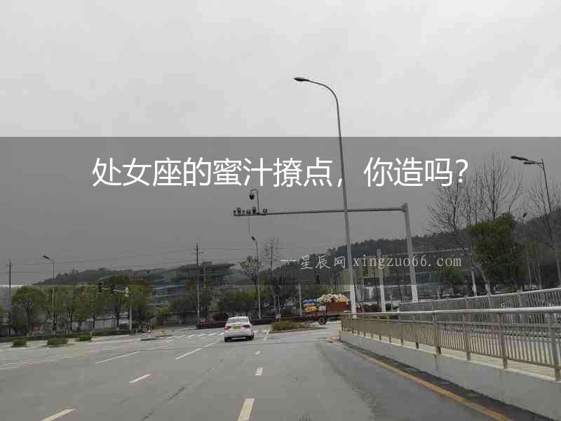 處女座的蜜汁撩點，你造嗎？
