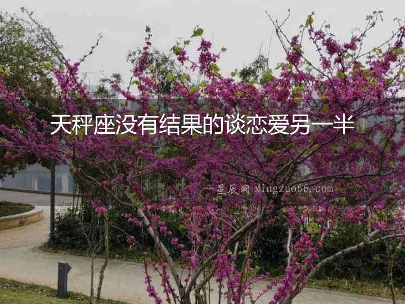 天秤座沒有結果的談戀愛另一半