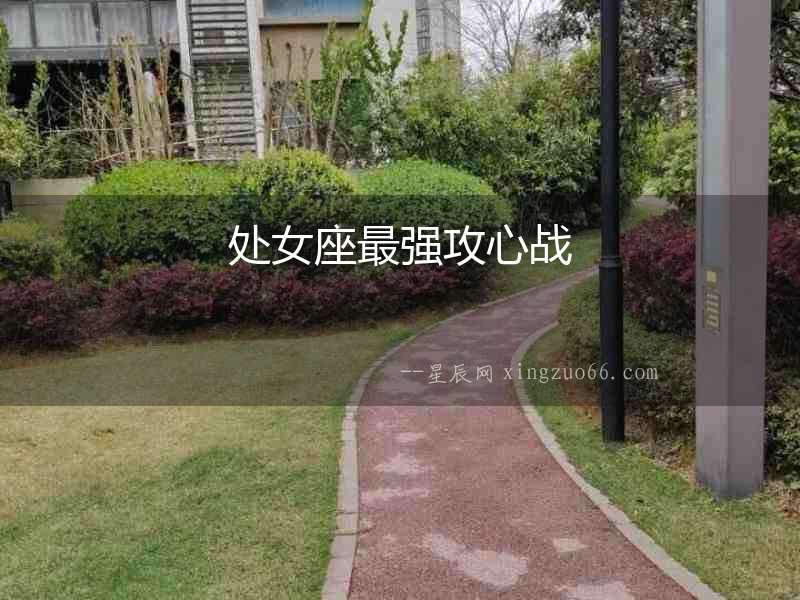 處女座最強(qiáng)攻心戰(zhàn)