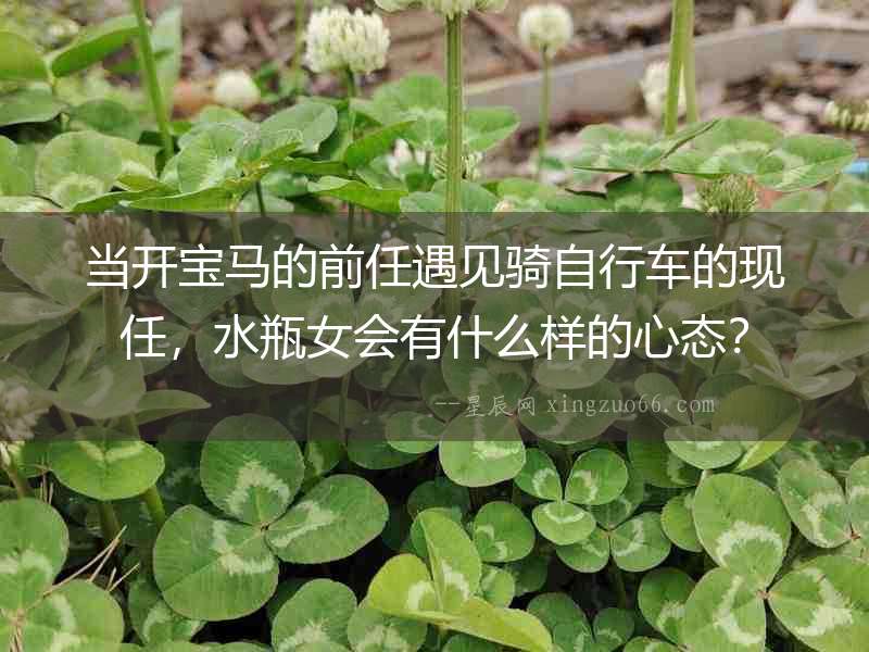 當開寶馬的前任遇見騎自行車的現任，水瓶女會有什么樣的心態？