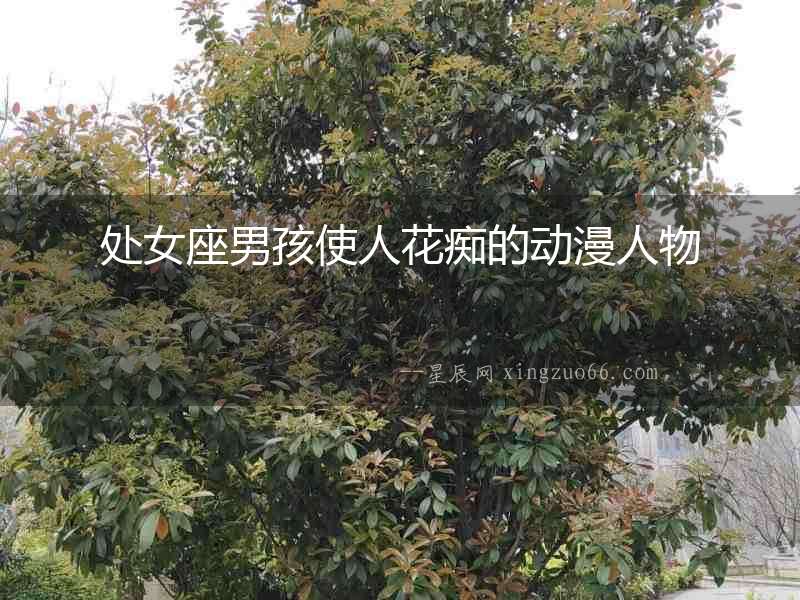 處女座男孩使人花癡的動漫人物