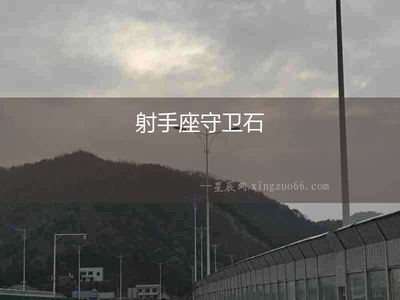 射手座守衛石