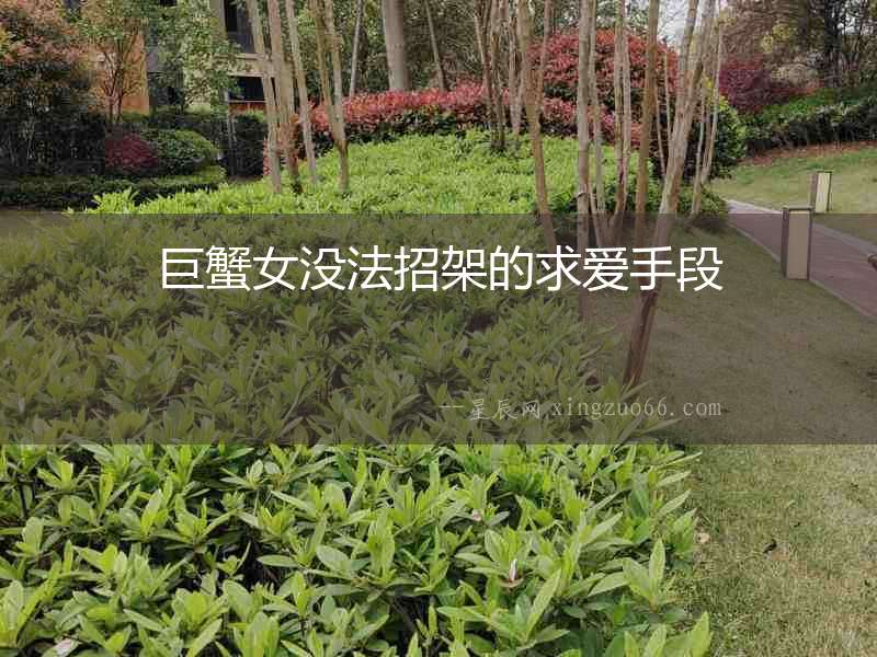 巨蟹女沒法招架的求愛手段