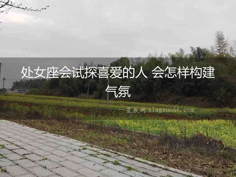 處女座會(huì)試探喜愛(ài)的人 會(huì)怎樣構(gòu)建氣氛