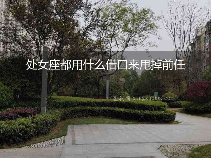 處女座都用什么借口來甩掉前任