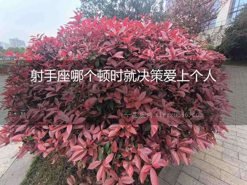 射手座哪個(gè)頓時(shí)就決策愛上個(gè)人