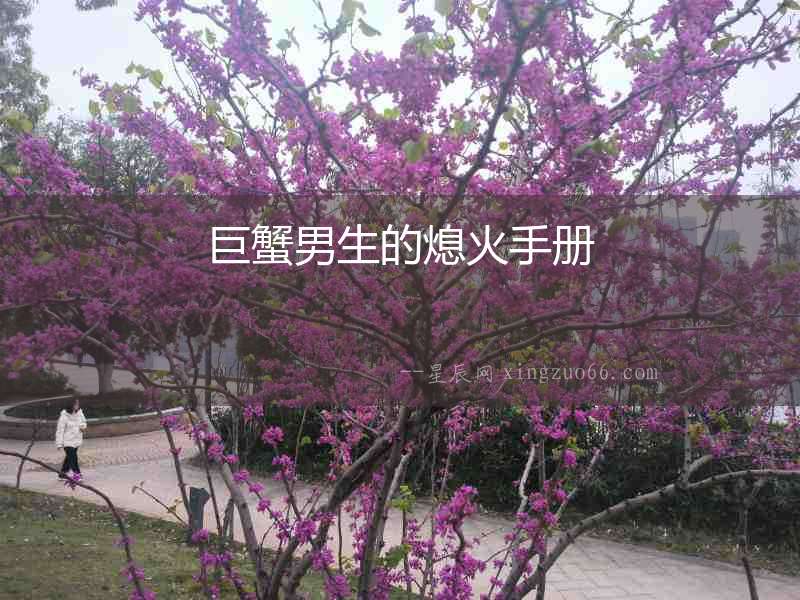 巨蟹男生的熄火手冊