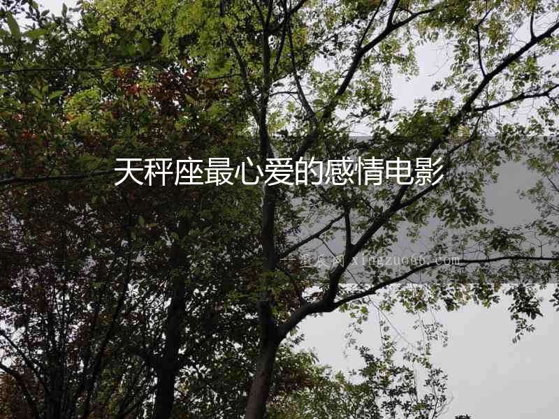 天秤座最心愛的感情電影