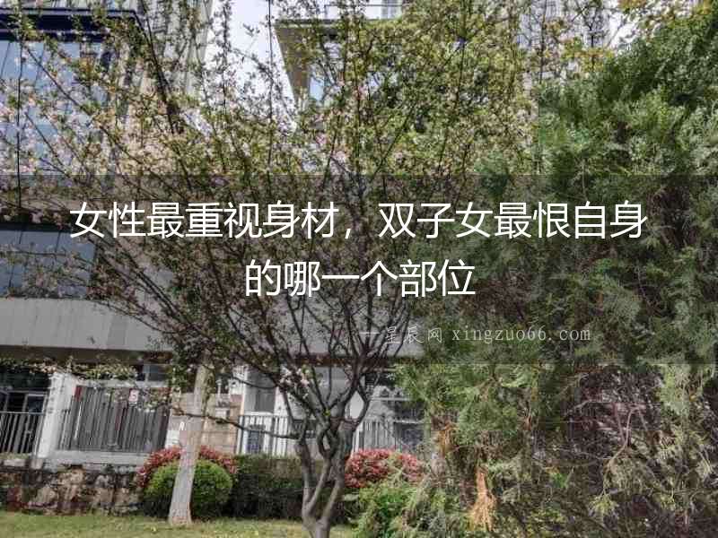 女性最重視身材，雙子女最恨自身的哪一個部位