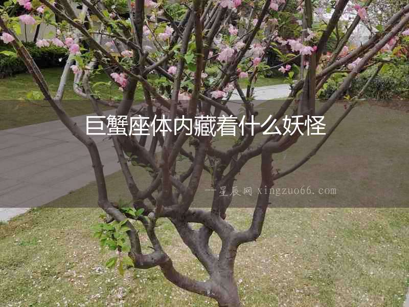 巨蟹座體內藏著什么妖怪