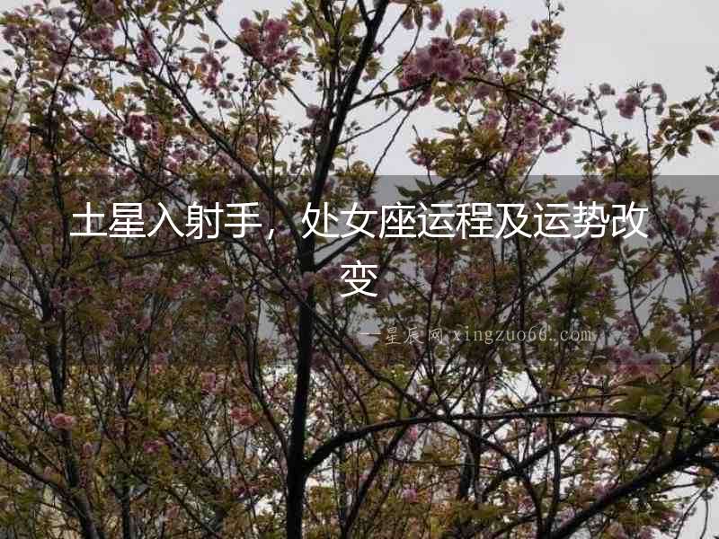土星入射手，處女座運程及運勢改變