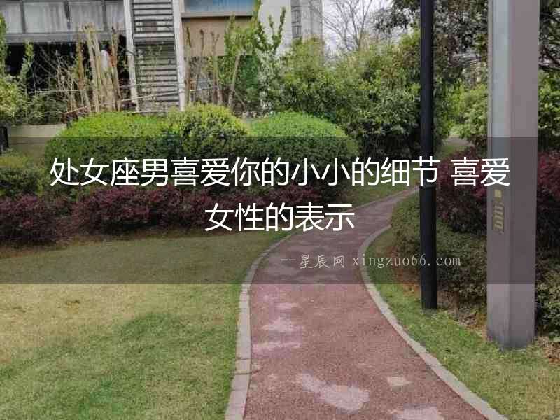 處女座男喜愛你的小小的細節 喜愛女性的表示