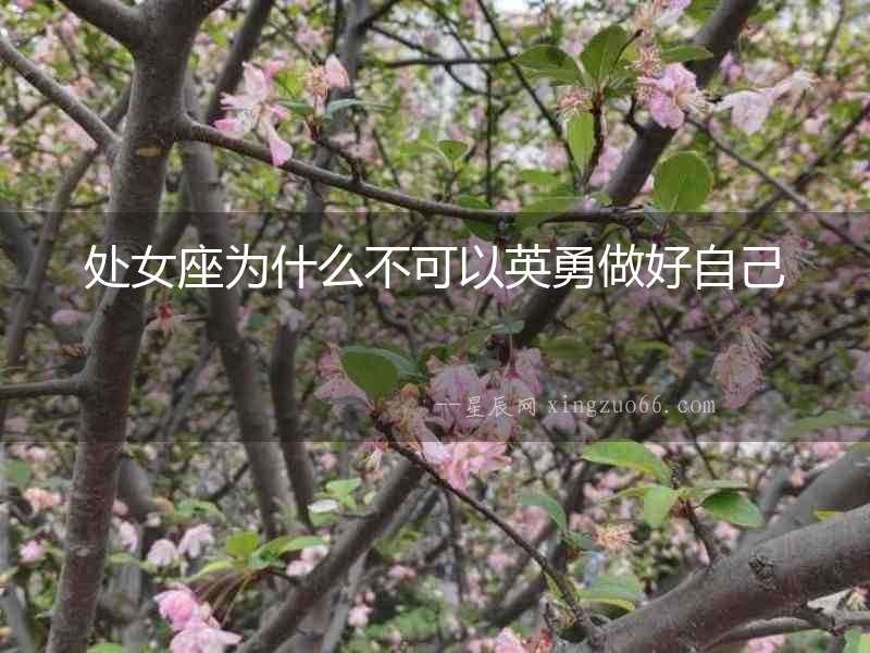 處女座為什么不可以英勇做好自己