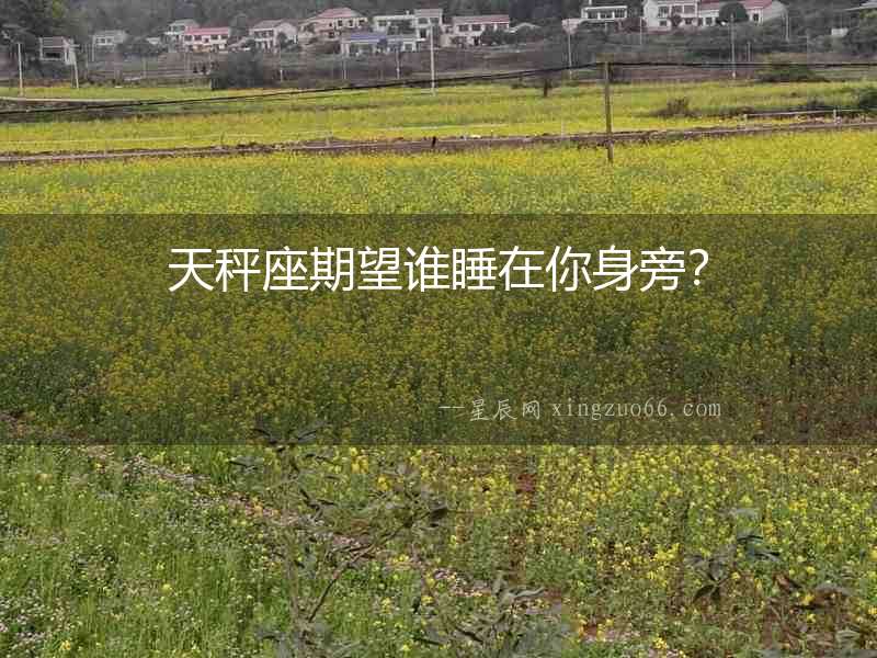 天秤座期望誰睡在你身旁？