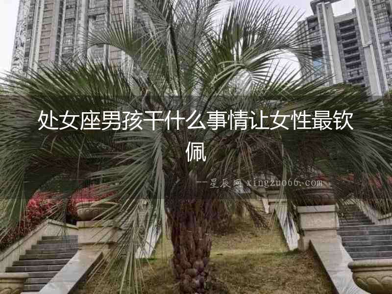 處女座男孩干什么事情讓女性最欽佩