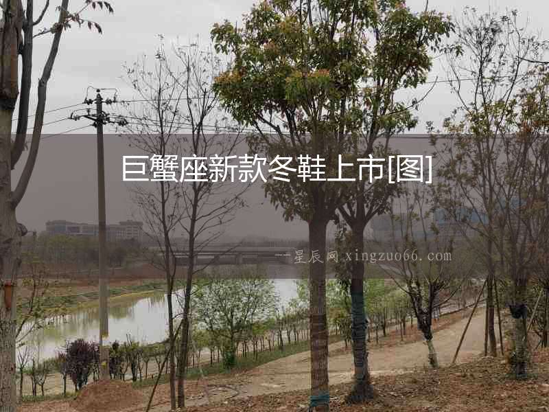 巨蟹座新款冬鞋上市[圖]