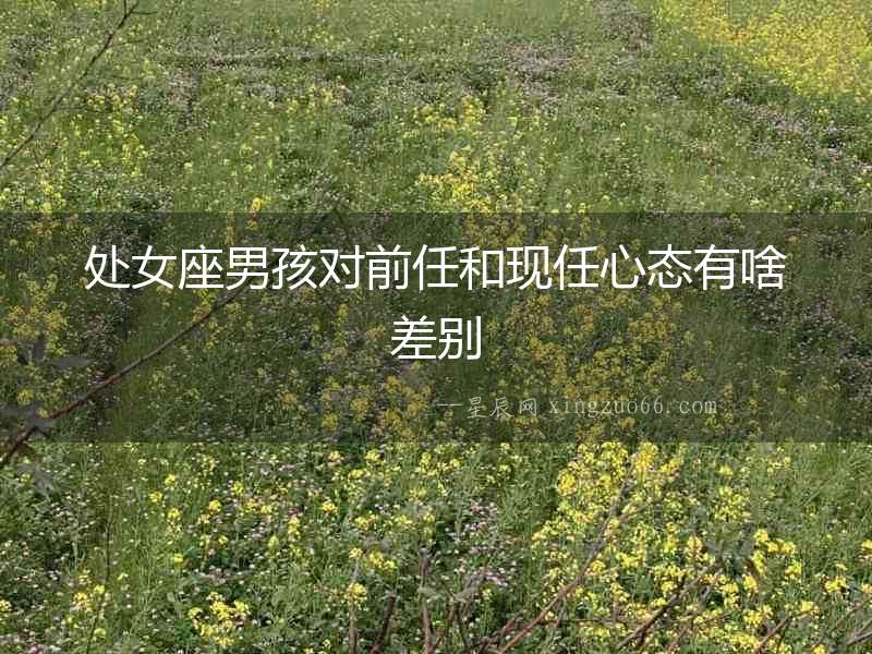 處女座男孩對前任和現任心態有啥差別