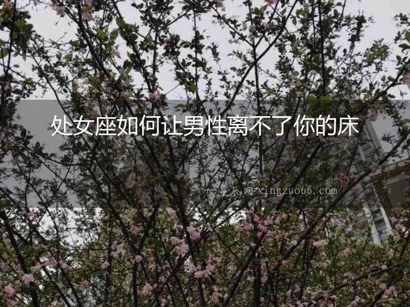 處女座如何讓男性離不了你的床