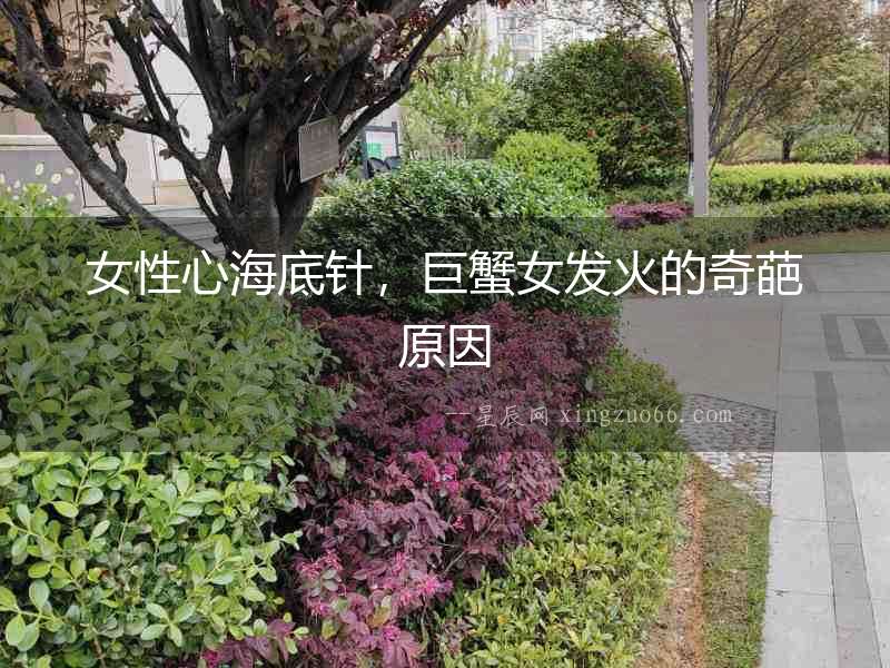 女性心海底針，巨蟹女發(fā)火的奇葩原因