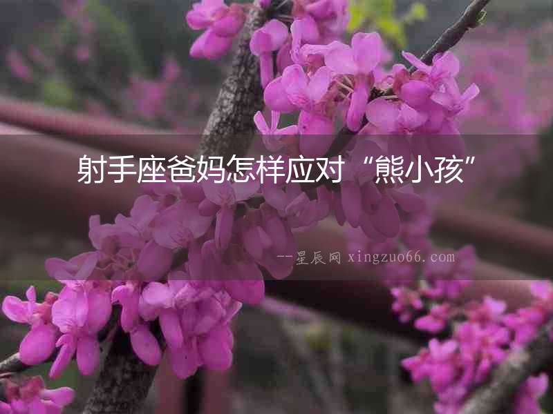 射手座爸媽怎樣應對“熊小孩”