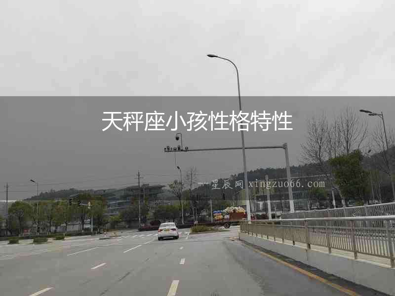 天秤座小孩性格特性