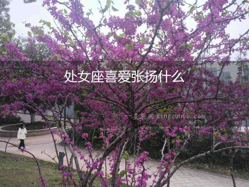 處女座喜愛張揚什么