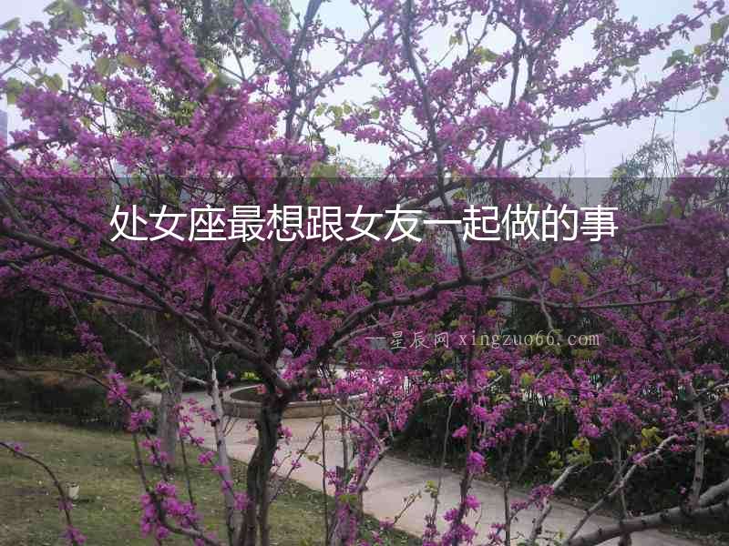 處女座最想跟女友一起做的事