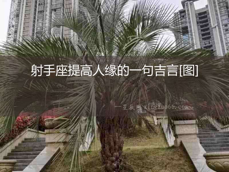 射手座提高人緣的一句吉言[圖]