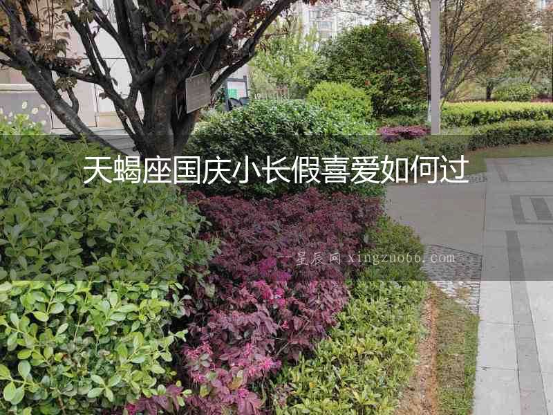 天蝎座國慶小長假喜愛如何過