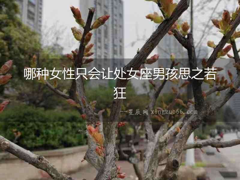 哪種女性只會讓處女座男孩思之若狂