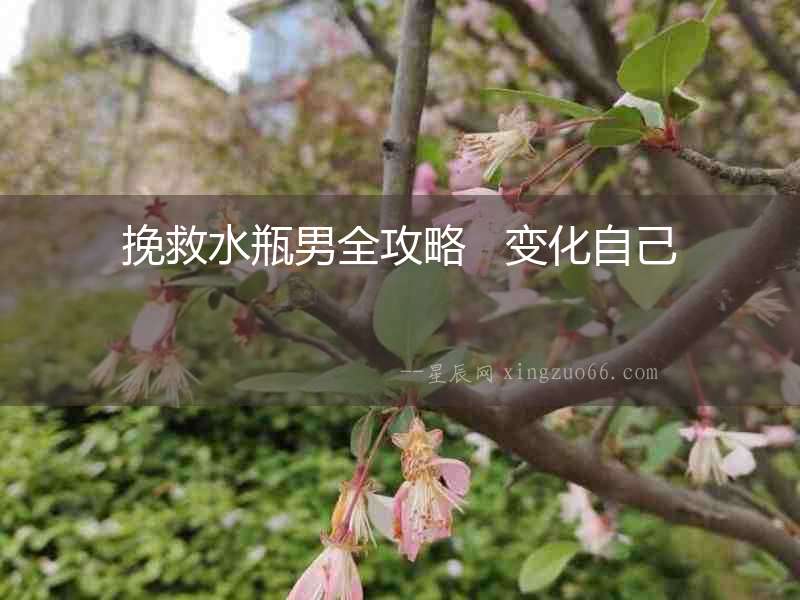 挽救水瓶男全攻略   變化自己