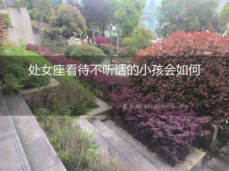 處女座看待不聽話的小孩會如何
