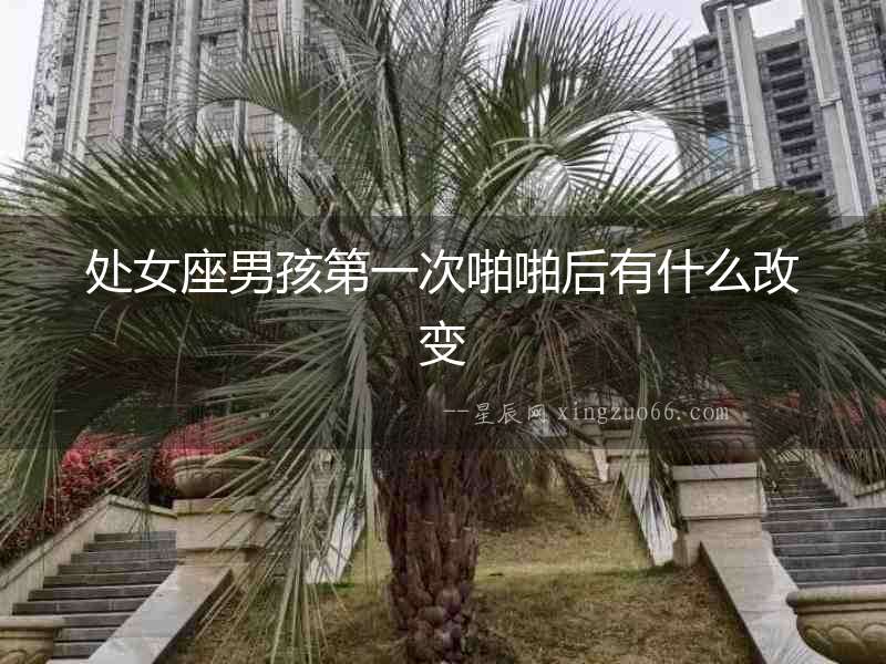 處女座男孩第一次啪啪后有什么改變