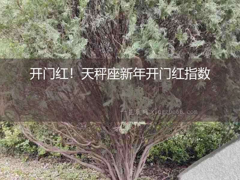 開門紅！天秤座新年開門紅指數(shù)