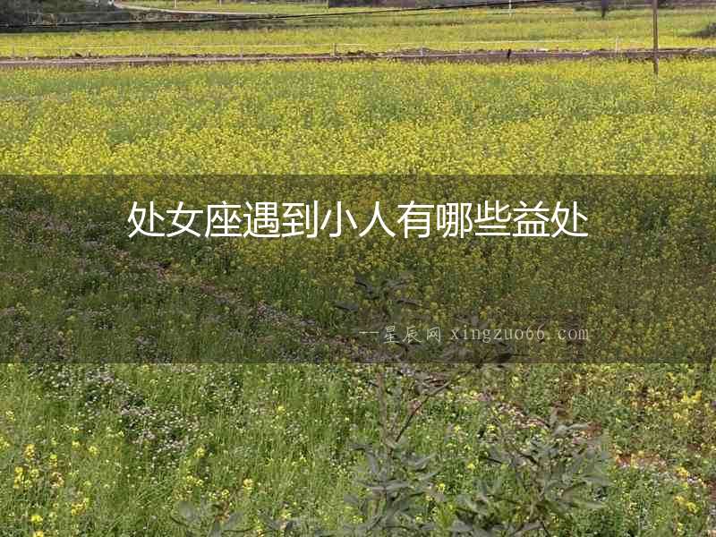 處女座遇到小人有哪些益處