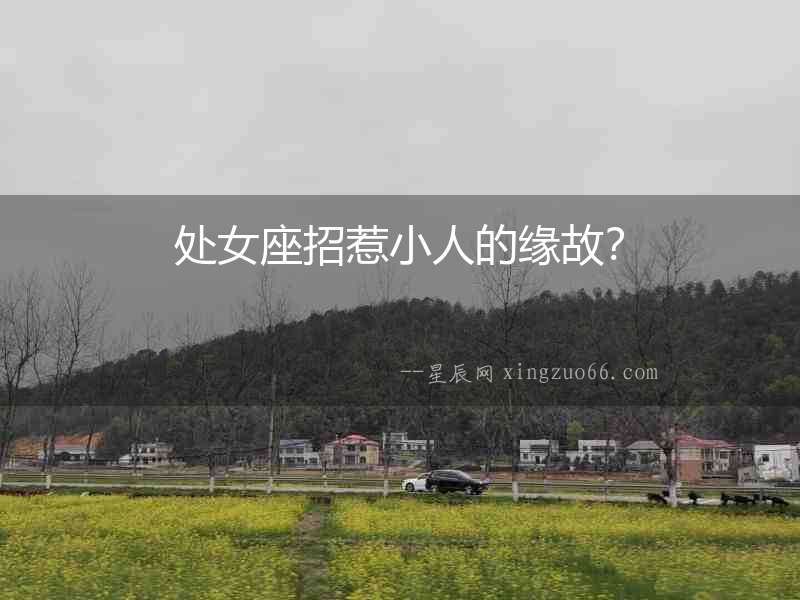 處女座招惹小人的緣故？