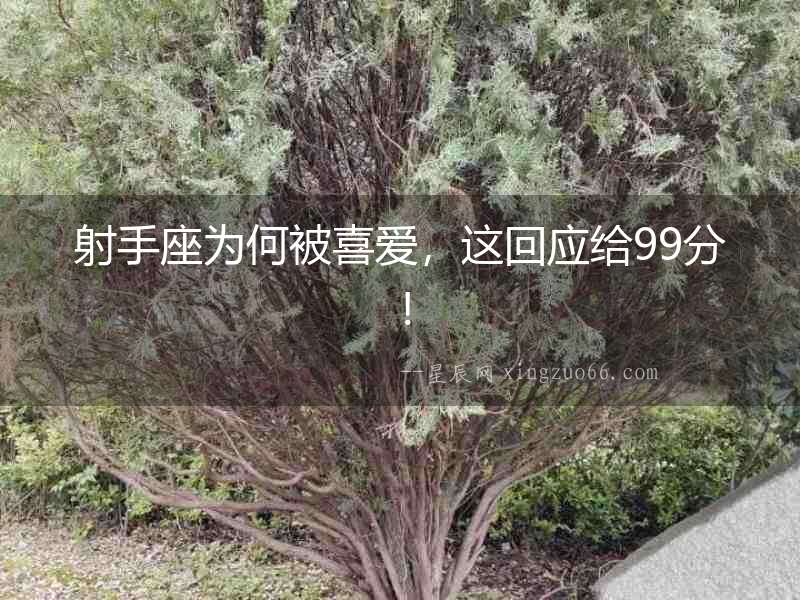 射手座為何被喜愛，這回應(yīng)給99分！